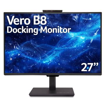Acer Vero B278UG - 27", Quad HD (2560x1440), 120Hz, 4ms, AMD Adaptive-Sync, KVM Switch, 5MP Webcam, Monitor