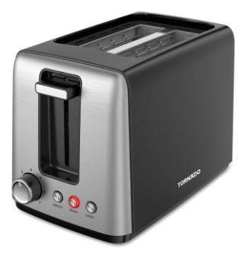TORNADO TTA01118-GS | 2-Slice 750 W Toaster