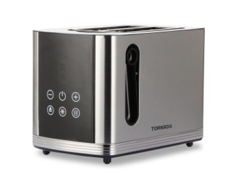 TORNADO TTA-751-GS 2-Slice Digital Toaster with Touch Control