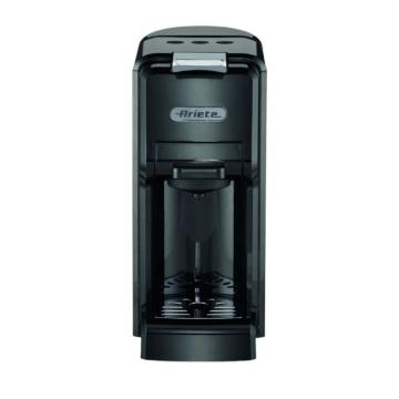 Ariete 1304 Drawer coffee maker, 1350W, Tank capacity 0.7L, Pressure 19 bar, 2 coffee types, Nespresso*, Dolcegusto* and Lavazza A Modo Mio* capsules, pods and powder, Black