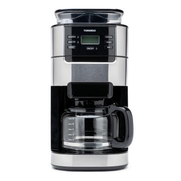 TORNADO TCM1025A-GS | Grind & Brew Coffee Machine