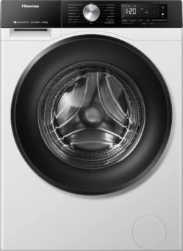 Washing drying machine (8/5 kg) with Wash&Dry 60’, Auto Wash adjustment, and steam programs for hygienic care. Wi Fi control and inverter motor ensure flexible, reliability, and space saving everyday laundry.